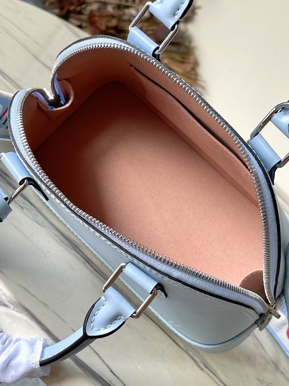 Louis Vuitton Cloud Blue Alma BB Satchel M22357 - Image 9