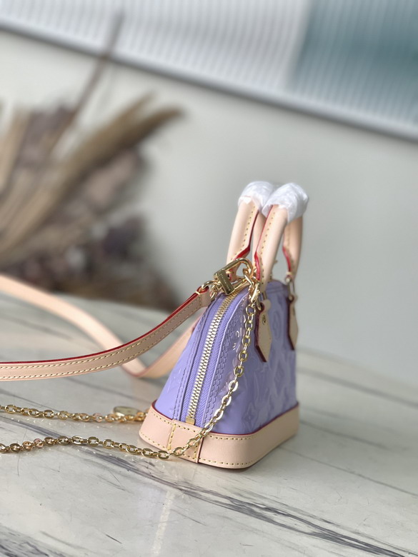 Louis Vuitton Glossy Lilac Nano Alma Crossbody Bag M82974 - Image 2
