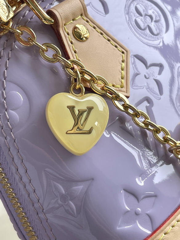 Louis Vuitton Glossy Lilac Nano Alma Crossbody Bag M82974 - Image 6