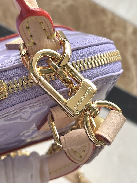 Louis Vuitton Glossy Lilac Nano Alma Crossbody Bag M82974 - Image 7