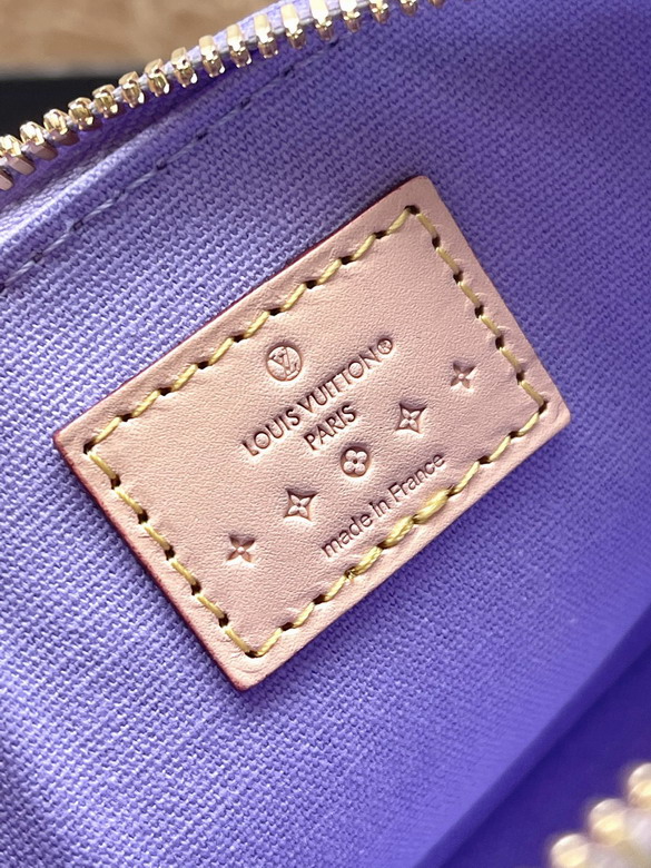 Louis Vuitton Glossy Lilac Nano Alma Crossbody Bag M82974 - Image 9