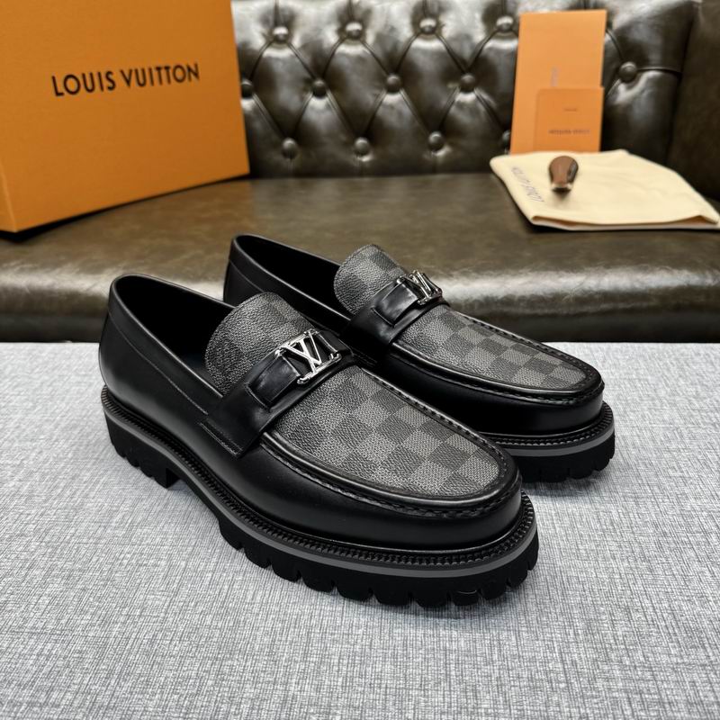 Louis Vuitton Graphite Major Penny Loafers 3122909 - Image 3
