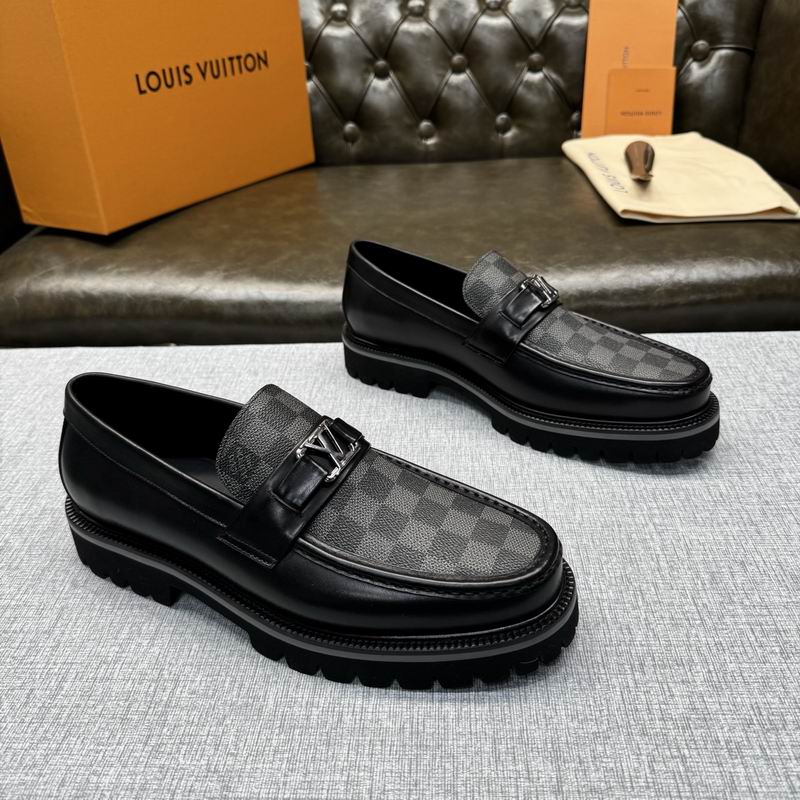 Louis Vuitton Graphite Major Penny Loafers 3122909 - Image 4