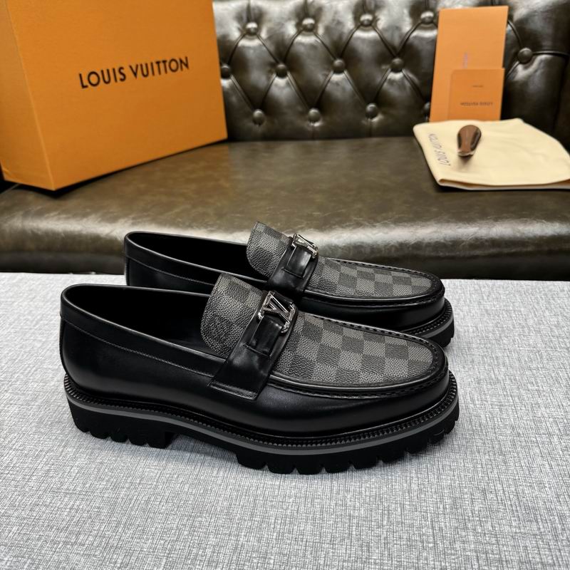 Louis Vuitton Graphite Major Penny Loafers 3122909 - Image 5