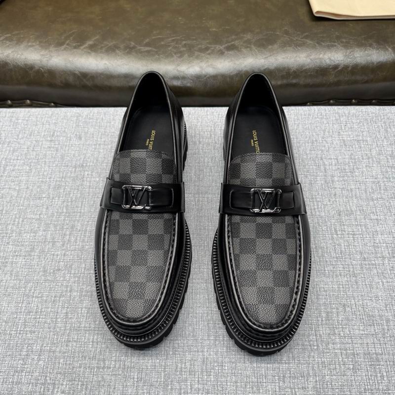 Louis Vuitton Graphite Major Penny Loafers 3122909 - Image 6