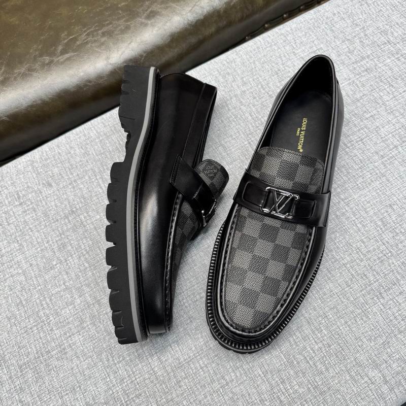 Louis Vuitton Graphite Major Penny Loafers 3122909 - Image 8