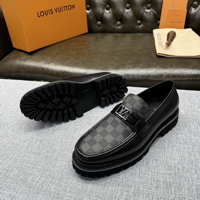 Louis Vuitton Graphite Major Penny Loafers 3122909 - Image 9