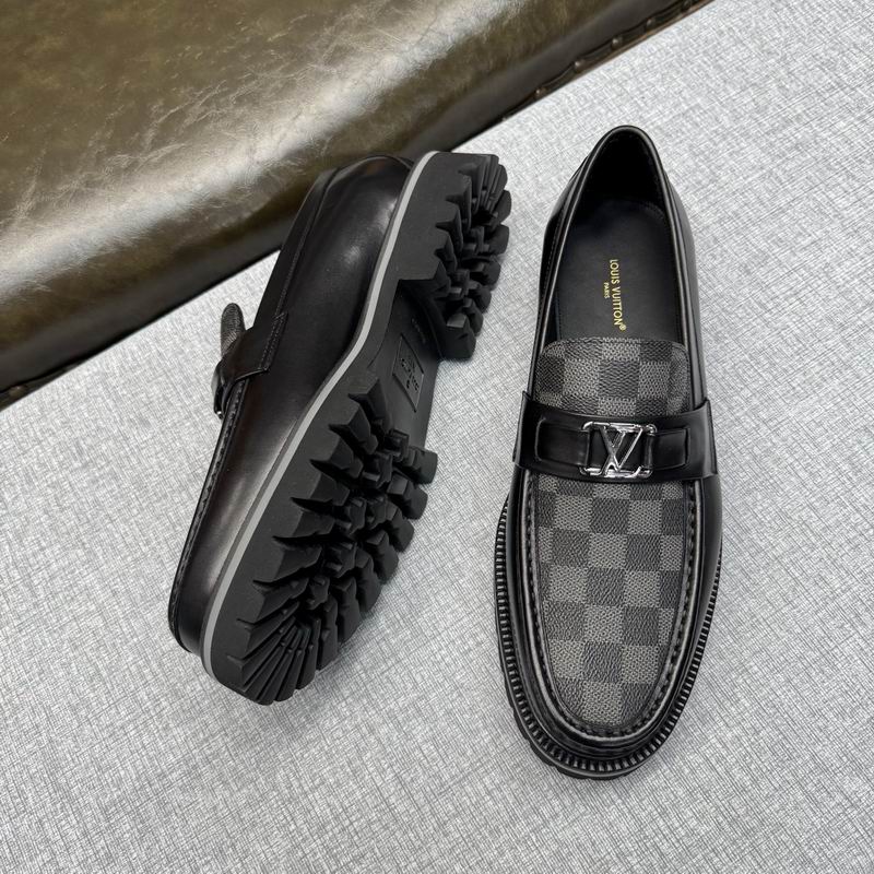 Louis Vuitton Graphite Major Penny Loafers 3122909 - Image 10