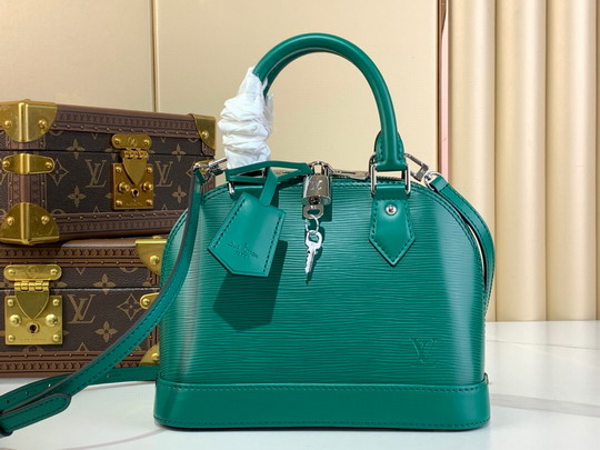 Louis Vuitton Green Alma BB Handbag M12373