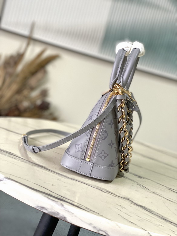 Louis Vuitton Grey Alma BB Satchel M12561 - Image 2