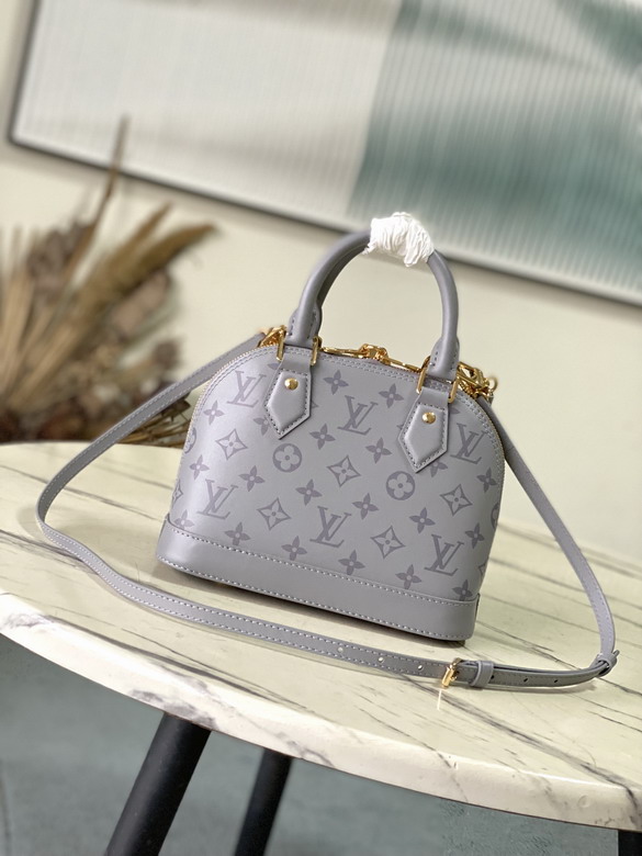 Louis Vuitton Grey Alma BB Satchel M12561 - Image 3