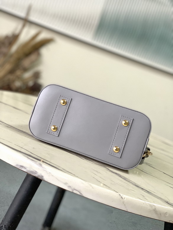 Louis Vuitton Grey Alma BB Satchel M12561 - Image 4