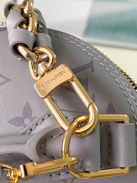 Louis Vuitton Grey Alma BB Satchel M12561 - Image 7