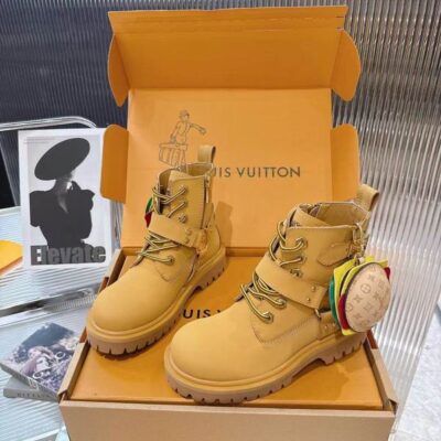 Louis Vuitton Leather 3110191 Ankle Boots MNS0904