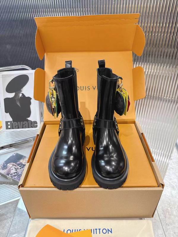 Louis Vuitton Leather 3110236 Ankle Boots MNS0907 - Image 3