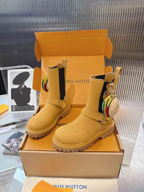 Louis Vuitton Leather 3110236 Ankle Boots MNS0907 - Image 4