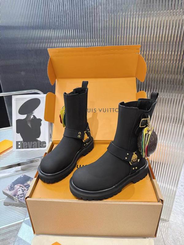 Louis Vuitton Leather 3110236 Ankle Boots MNS0907 - Image 7