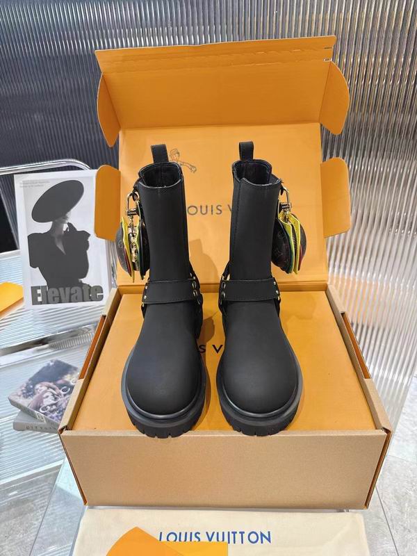 Louis Vuitton Leather 3110236 Ankle Boots MNS0907 - Image 9