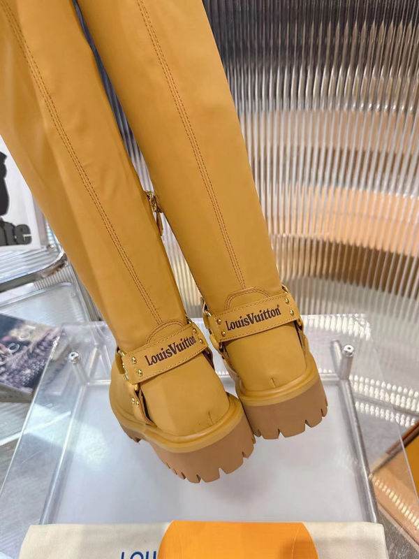 Louis Vuitton Leather 3110176 Knee-High Boots MNS0903 - Image 12