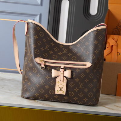 Louis Vuitton Monogram Brown Lineup mm Shoulder Bag M27582