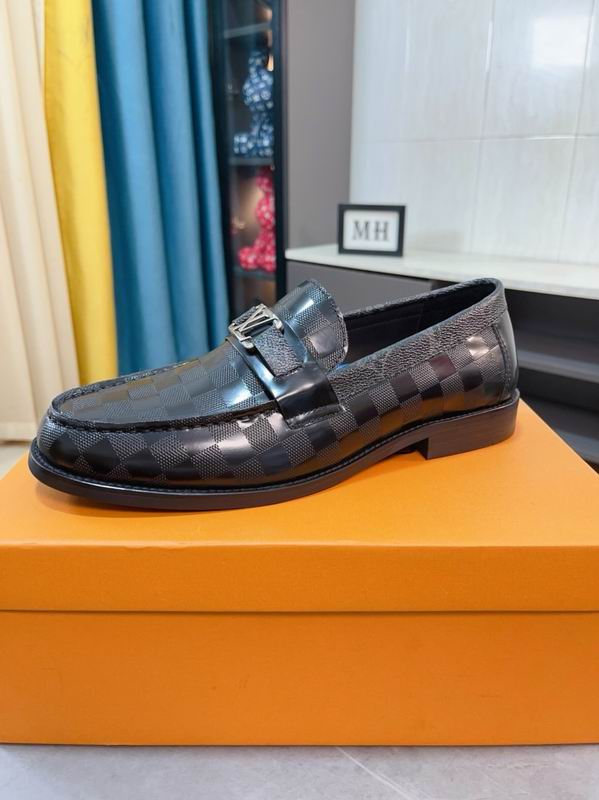 Louis Vuitton Black Grey Major 3016719 Loafers MNS0716