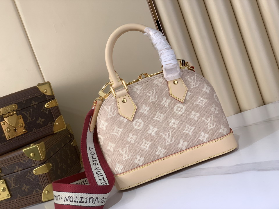 Louis Vuitton Beige Meowgram Alma BB Crossbody Bag M25728 - Image 2