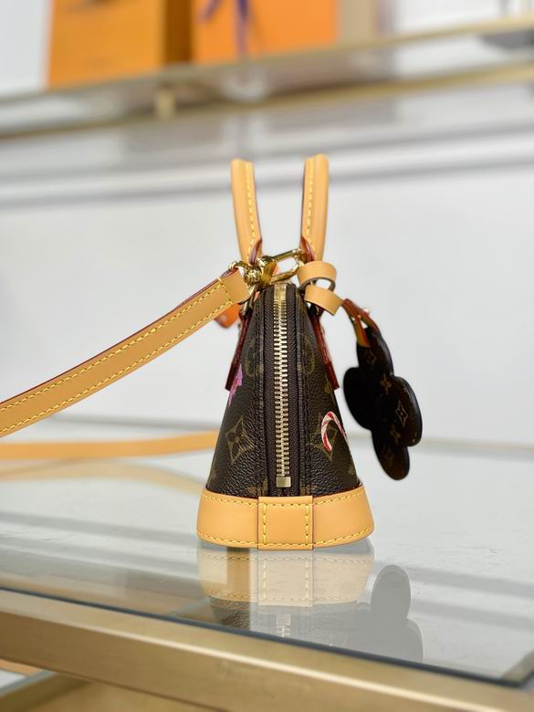 Louis Vuitton Brown Nano Alma Top Handle Bag M12199 - Image 4