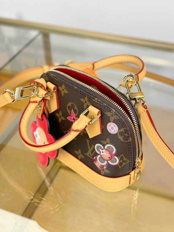 Louis Vuitton Brown Nano Alma Top Handle Bag M12199 - Image 6