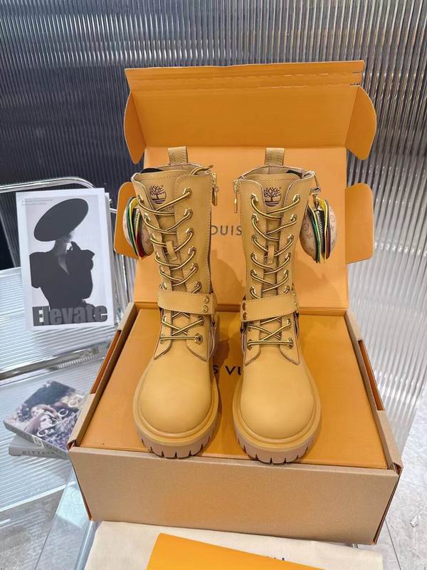 Louis Vuitton Timberland 3110221 Combat Boots MNS0906 - Image 3
