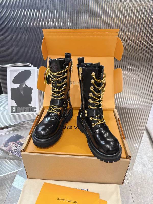 Louis Vuitton Timberland 3110221 Combat Boots MNS0906 - Image 5