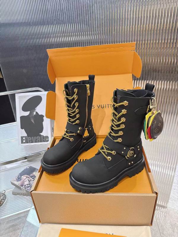Louis Vuitton Timberland 3110221 Combat Boots MNS0906 - Image 7