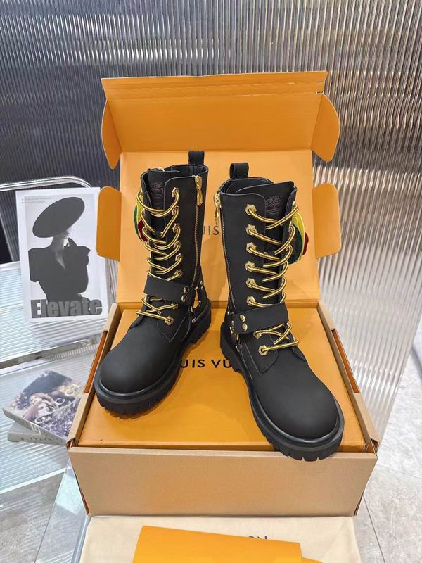 Louis Vuitton Timberland 3110221 Combat Boots MNS0906 - Image 8