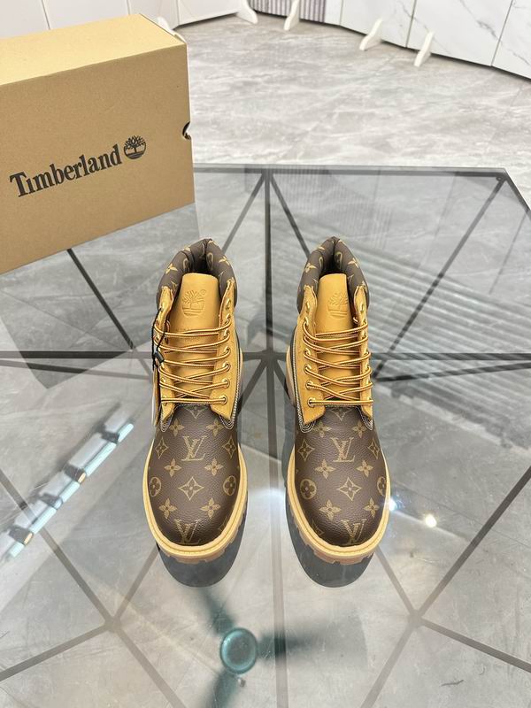 Louis Vuitton X Timberland 3107061 Ankle Boots MNS0902 - Image 3