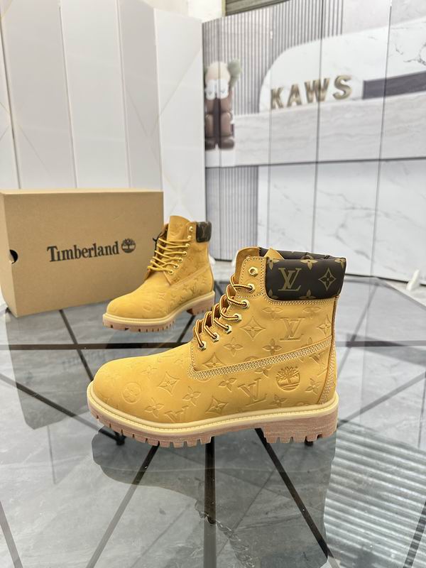 Louis Vuitton X Timberland 3107061 Ankle Boots MNS0902 - Image 4