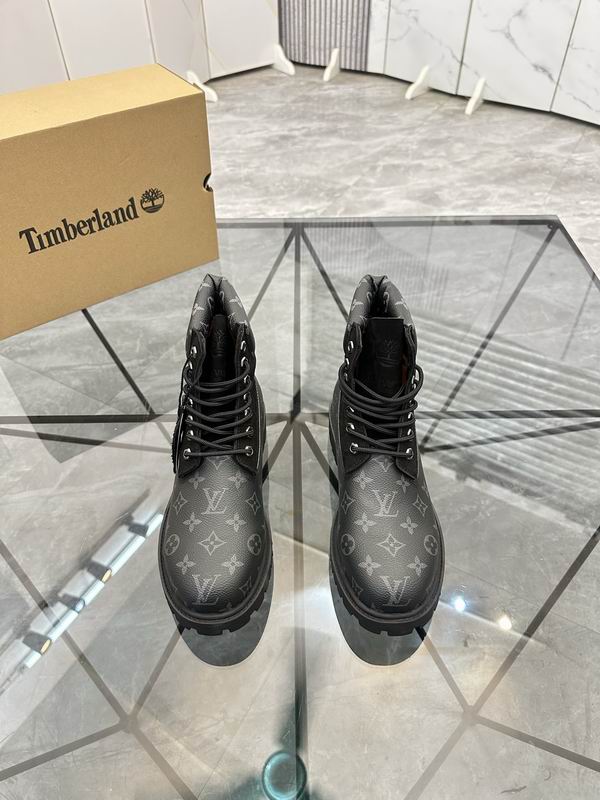 Louis Vuitton X Timberland 3107061 Ankle Boots MNS0902 - Image 9