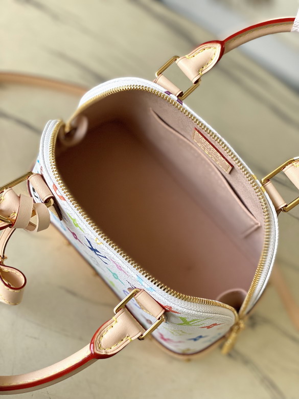 Louis Vuitton White X TM Alma BB Handbag M13078 - Image 4