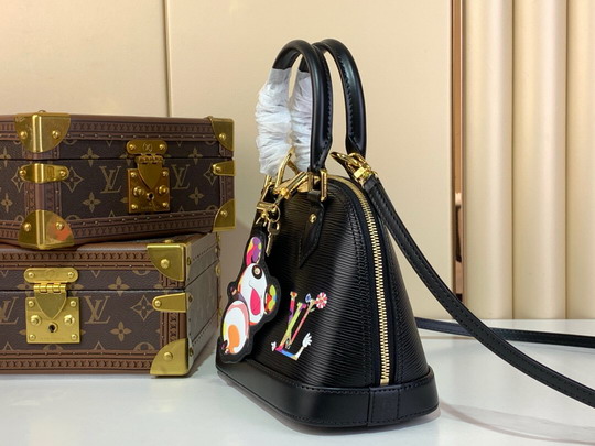 Louis Vuitton Black X TM Alma BB Handbag M13670 - Image 3