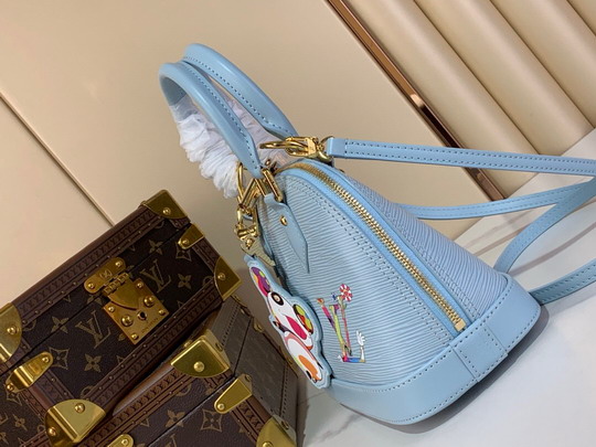 Louis Vuitton Light Blue X TM Alma BB Top Handle Bag M13670 - Image 3
