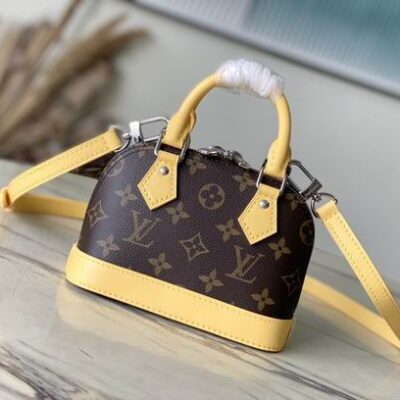 Louis Vuitton Yellow Nano Alma Satchel M82717